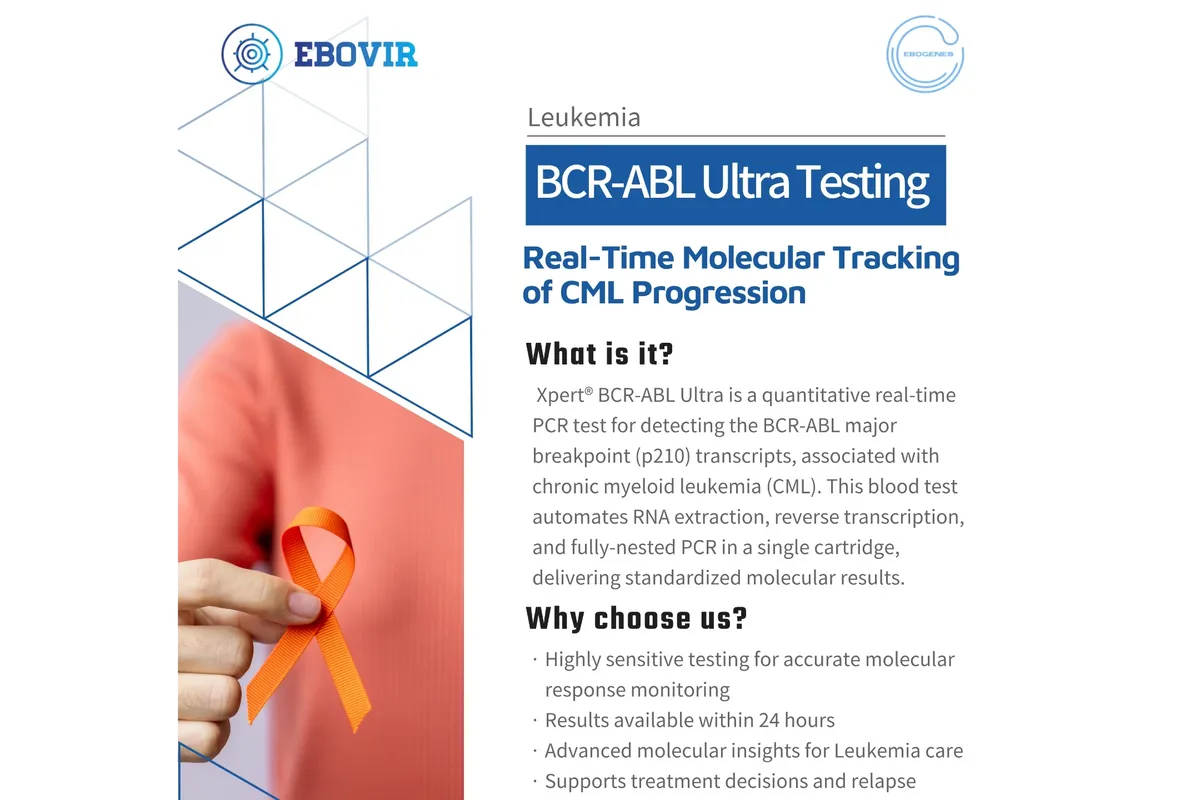 Xpert® BCR-ABL Ultra (includes Consultation with our partner Health professional)
